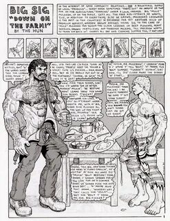 Hun comics #6 - "mule muldoon plows! 
