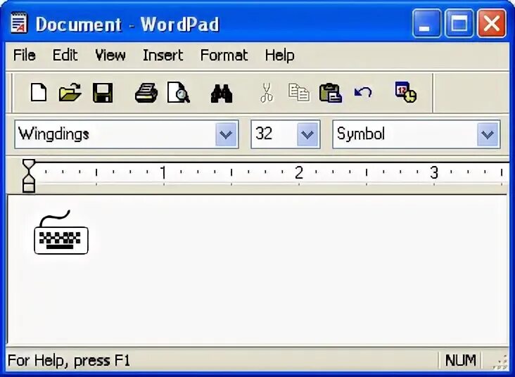 Wordpad блокнот калькулятор paint. Ворд пад. Текстовый редактор вордпад. Wordpad Формат. Символы в вордпаде.