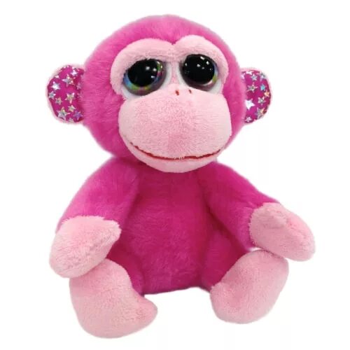 Розовая обезьяна. Мартышка в розовом. Розовая макака. Плюшевая обезьяна розовая.