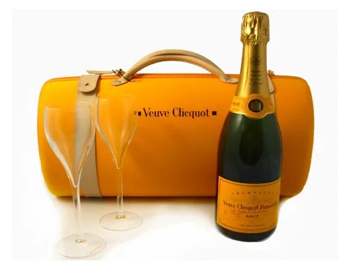 Глоток шампанский. Veuve Clicquot оранжевое. Мадам Клико шампанское. Саквояж Veuve Clicquot.