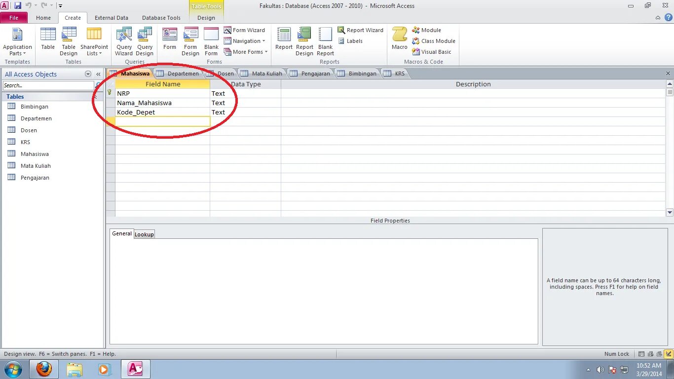 Microsoft access практикум. Практикум по access 2007. Datasheet view. Access 2010 field Datasheet view Design view. Field description