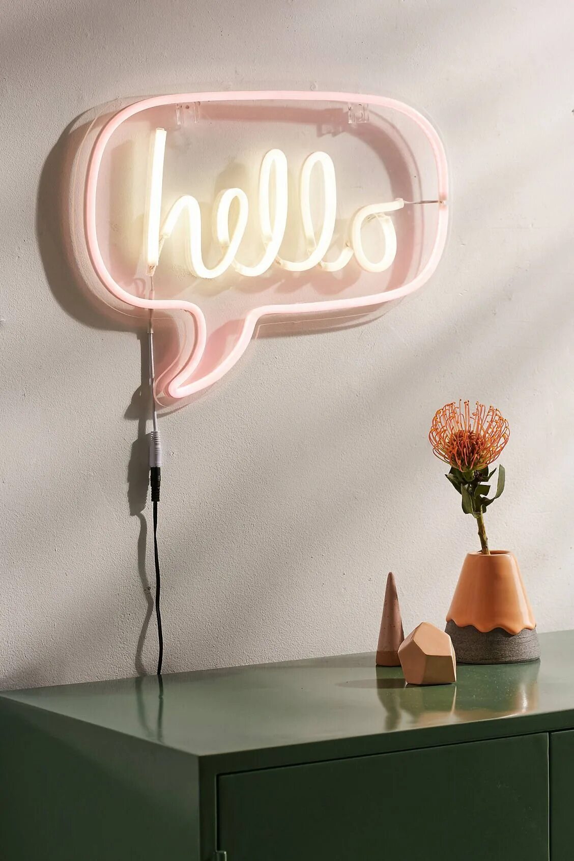 Hello lamp