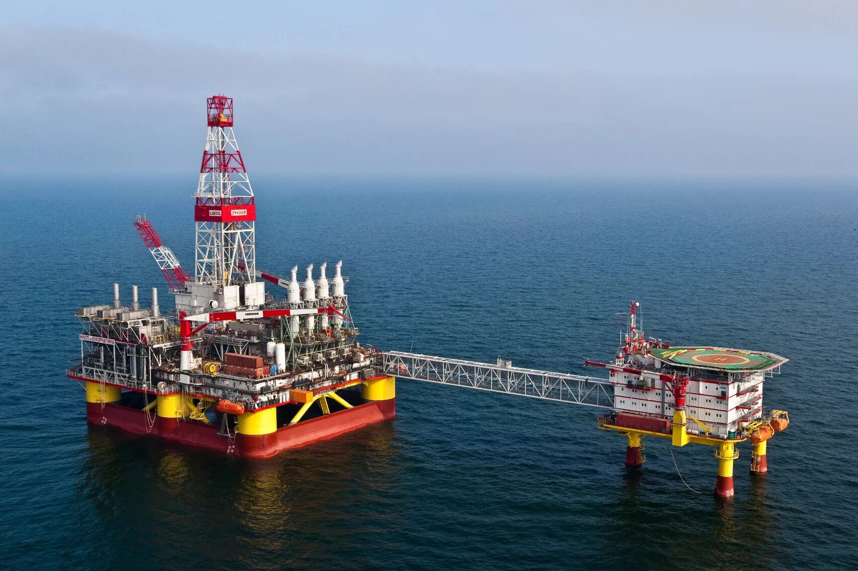 Добыча нефти и газа в океане