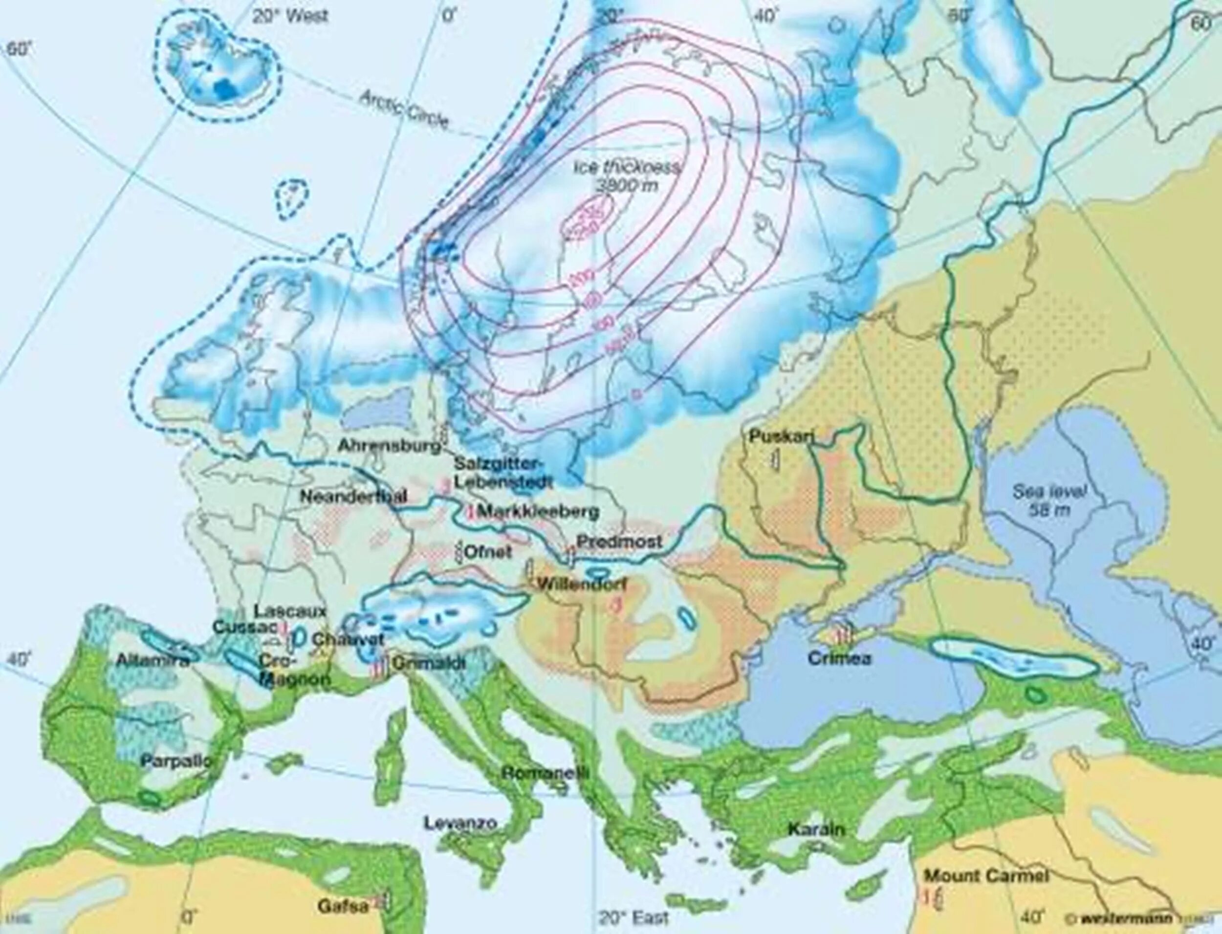 Климат на территории европы. Валдайское оледенение в Европе. Карта последнего оледенения Европы. Карта ледника в Ледниковый период. Последнее оледенение в Европе.