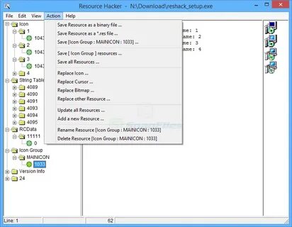 Version resource