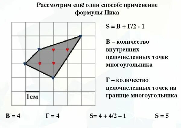 Найдите площадь фигуры огэ на клетчатой бумаге