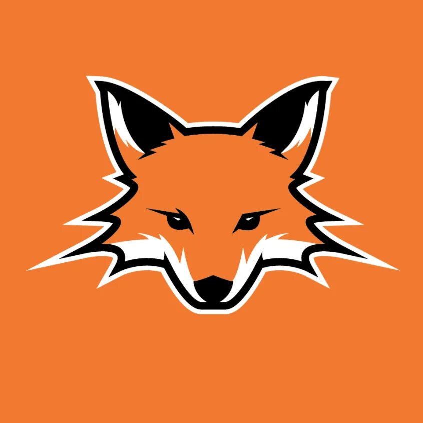 Fox fox фф. Фокс Фокс лиса Фокс. Лиса логотип. Лиса с надписью. Лиса аватарка.