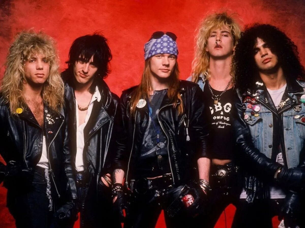 Ганзен роузес клипы. Guns n Roses. Группа Guns n’ Roses. Рок группа Ганзен роузес. Дафф Ганс н Роузис.