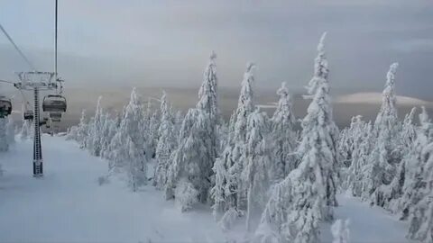Гора белая новый год