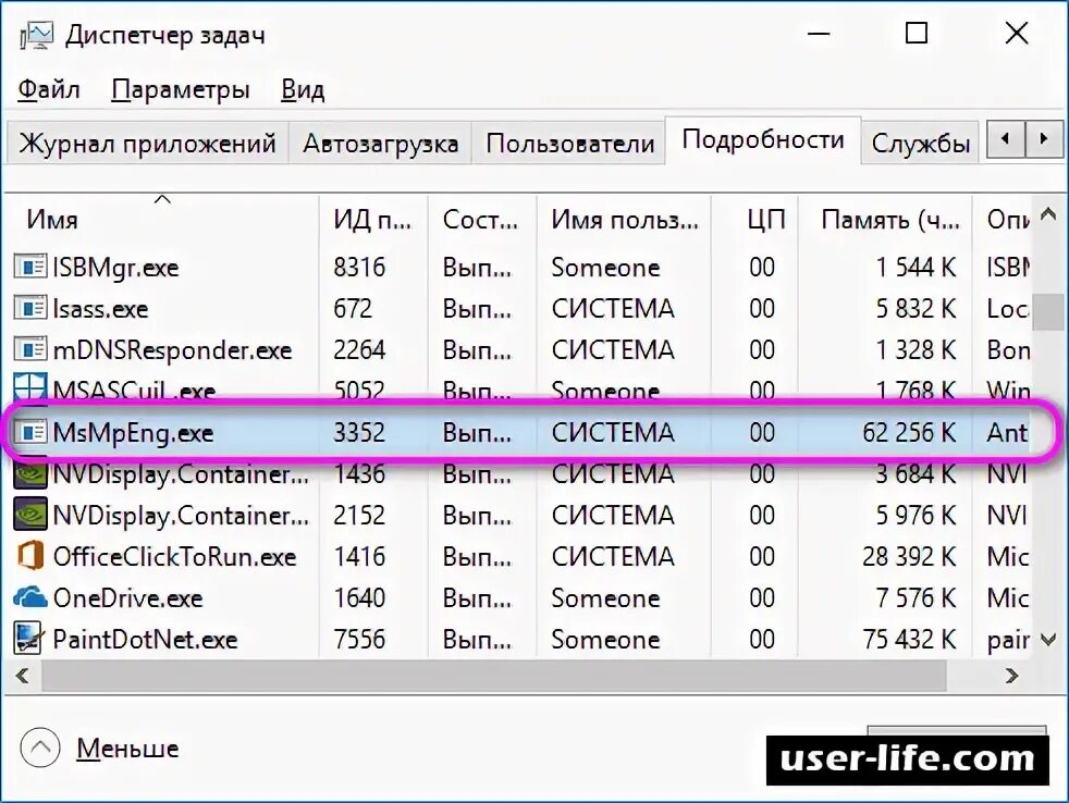 Msmpeng как отключить windows 10. Msmpeng как отключить windows 10