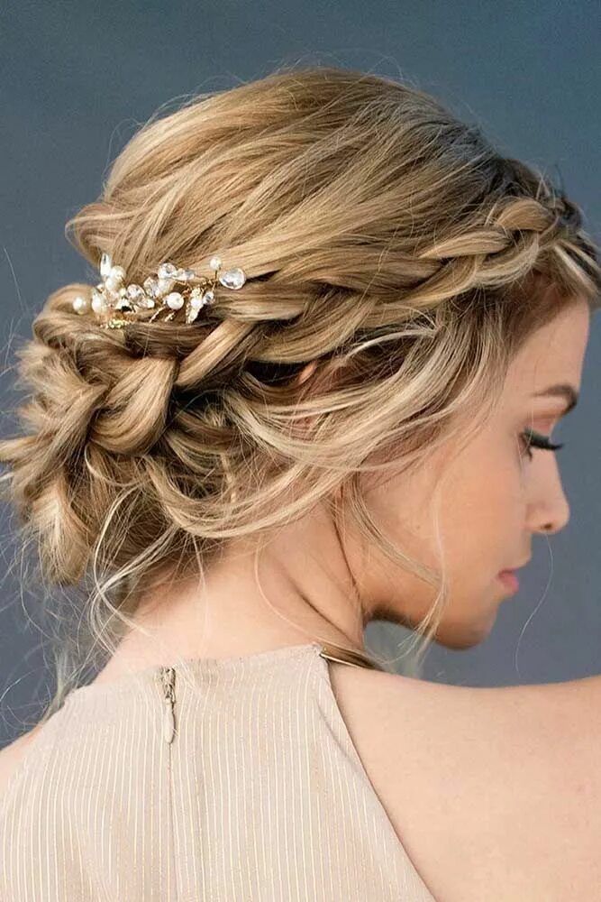 21 Inspirational Updo for Medium Hair StylesRant Wedding hairstyles tutorial, Me