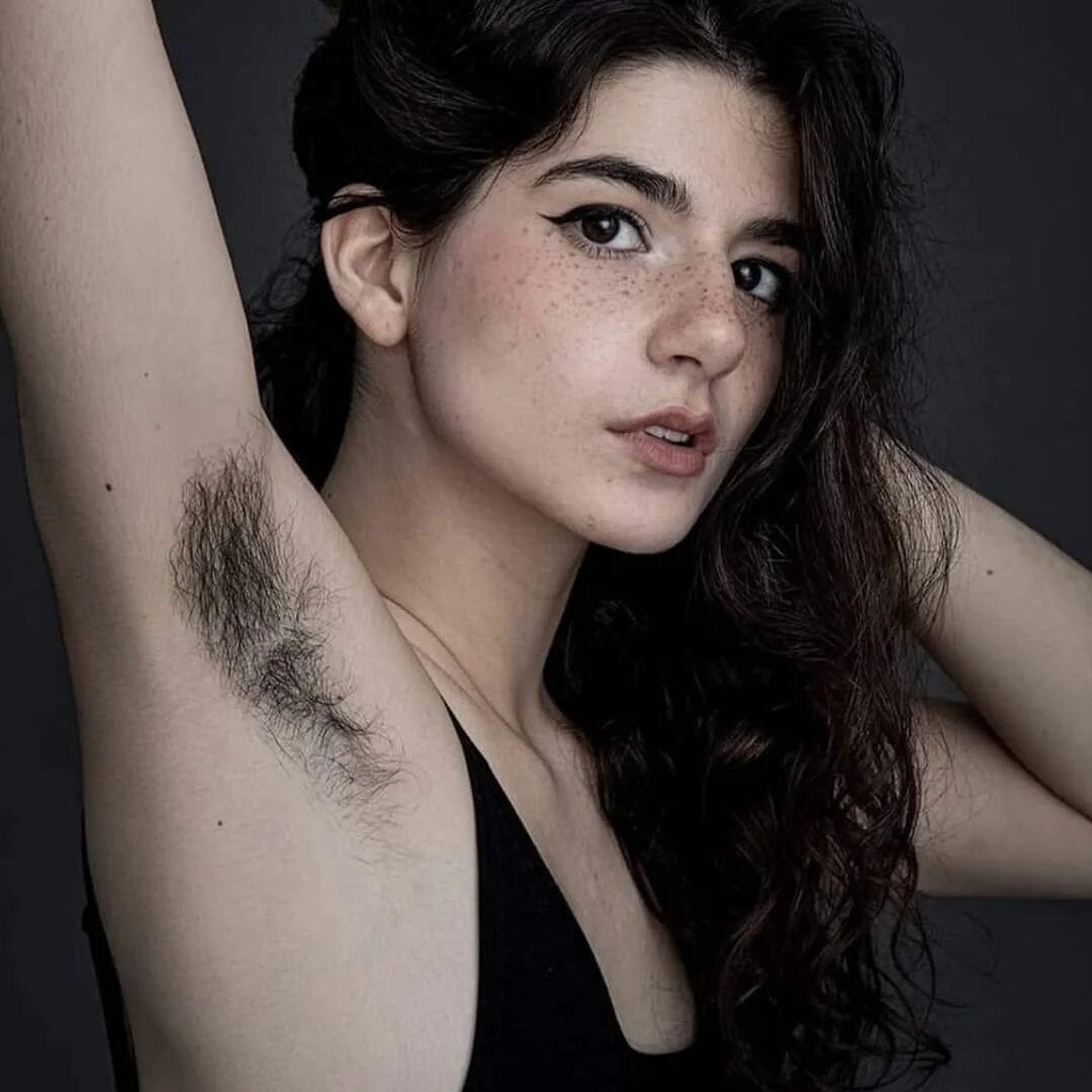 Super hairy girl