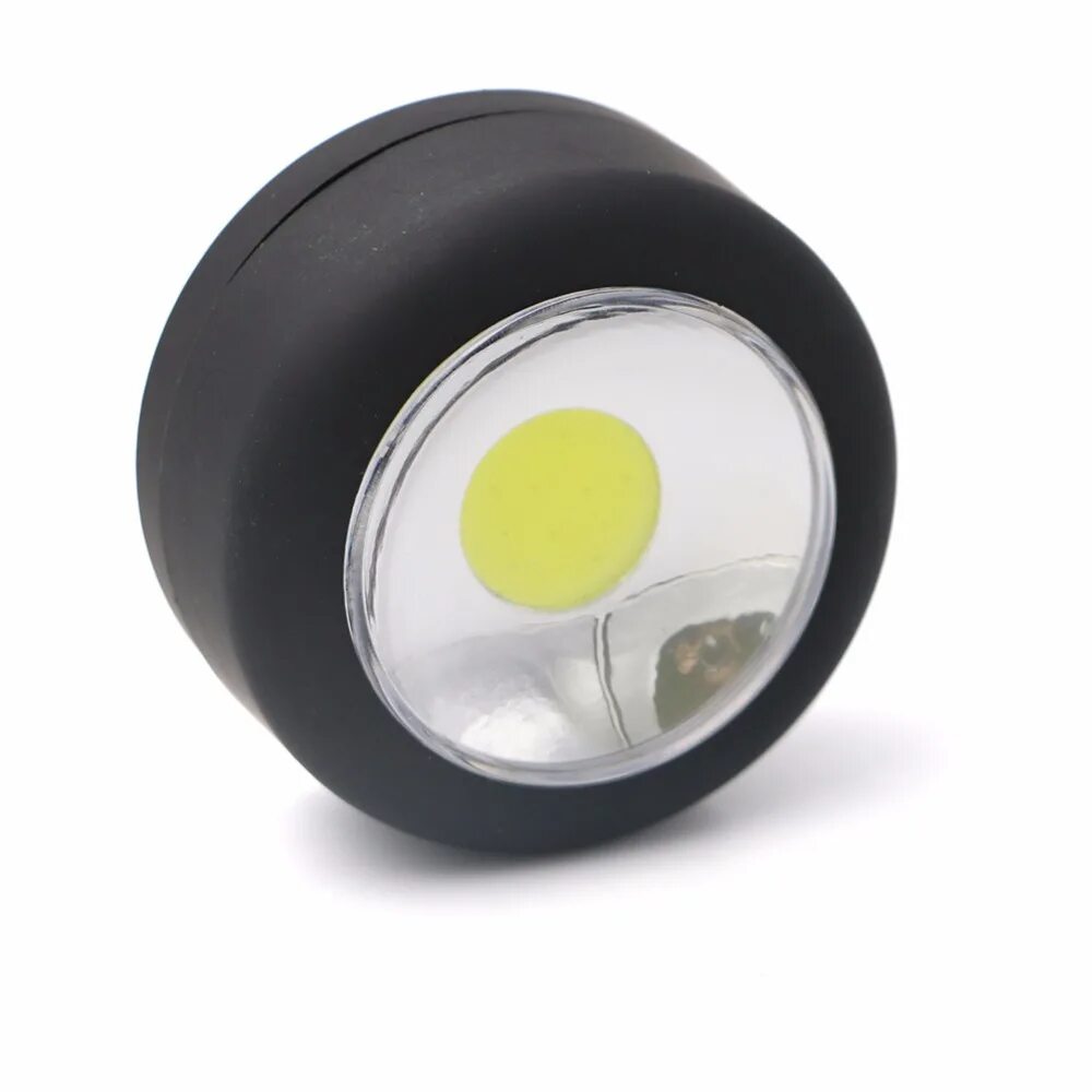 Фонарь плоский светодиодный. Круглая led лампа flashlight. мини фонарик для кемпинга cob. фонарик на магните светодиодный.