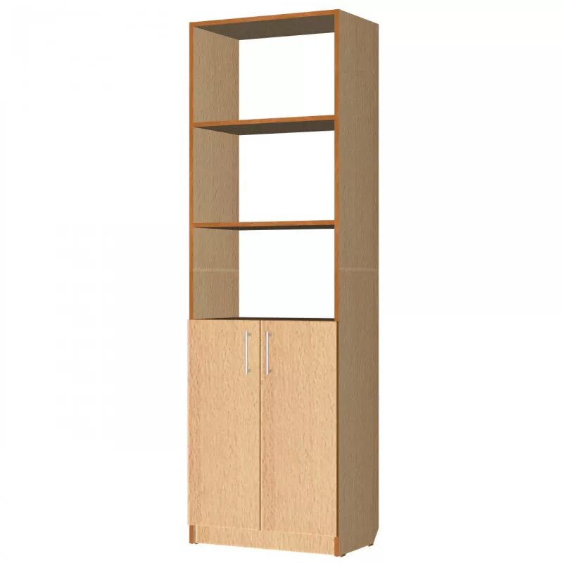 шкаф пенал стеллаж. шкаф - стеллаж 06. шкаф пенал стеллаж. шкаф для документов полузакрытый мф виско орех. шкаф- пенал открытый с ящиками ( 404*430*2000 м).