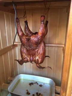 Копчение курицы в домашней коптильне
