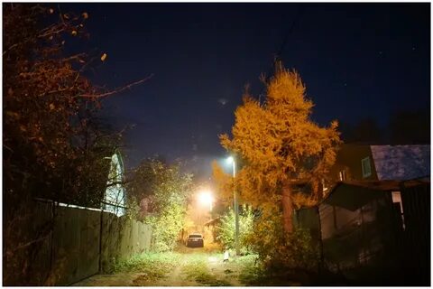 Ночь в октябрьском