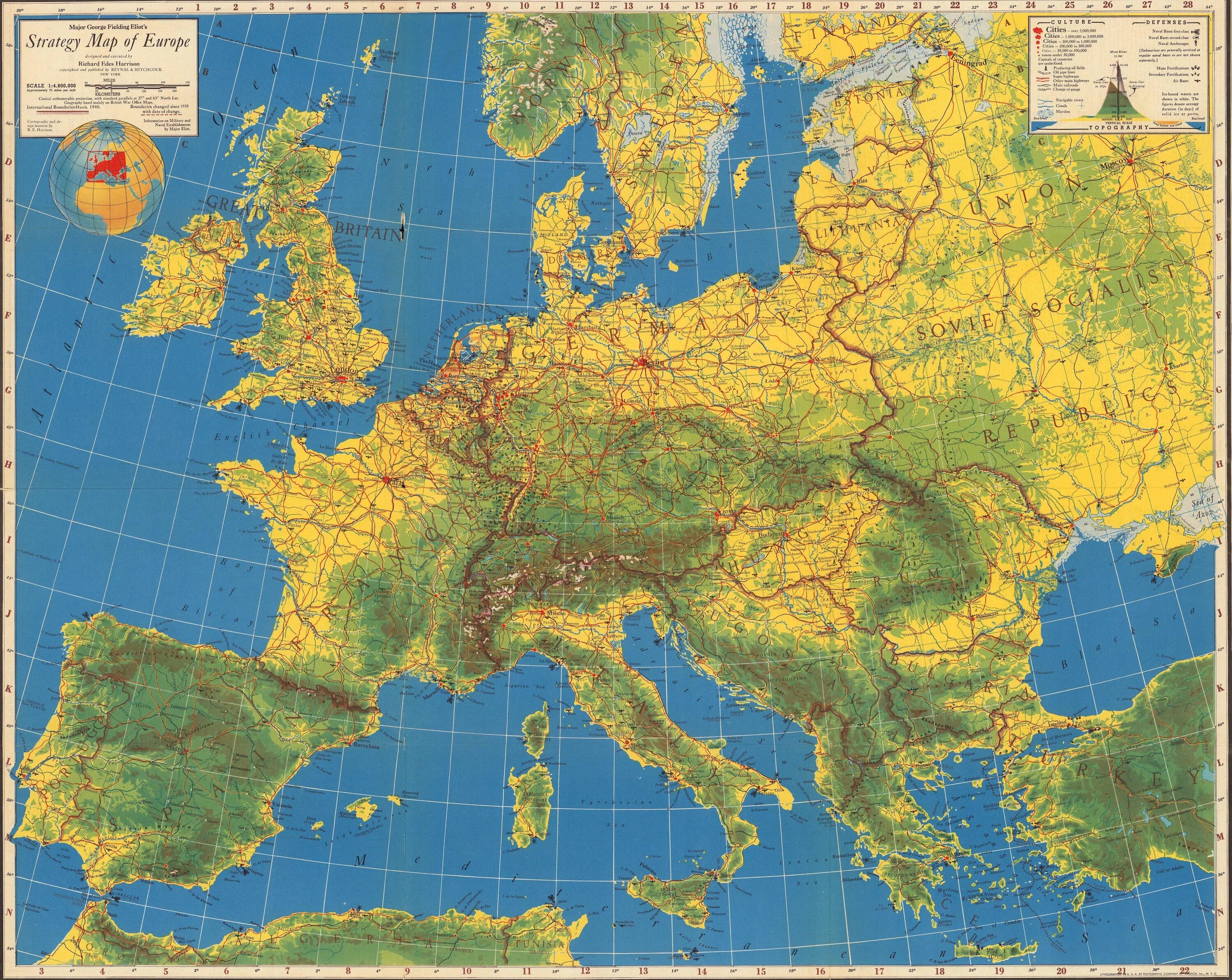 Europe Map 1940. Europe Map in 1940. Карта Европы 1940 года. Strategy Map. Европа 1940 год