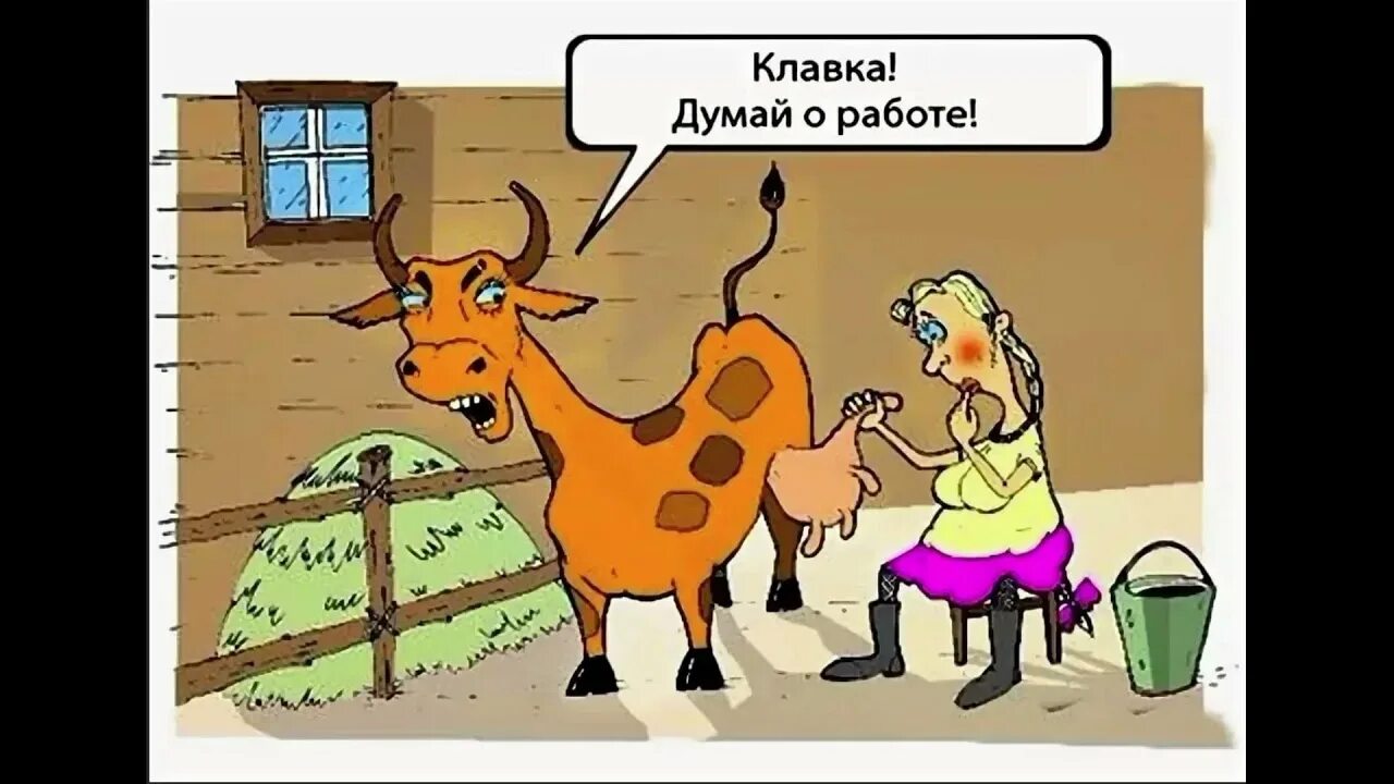 Тетка со здоровым выменем и сракой
