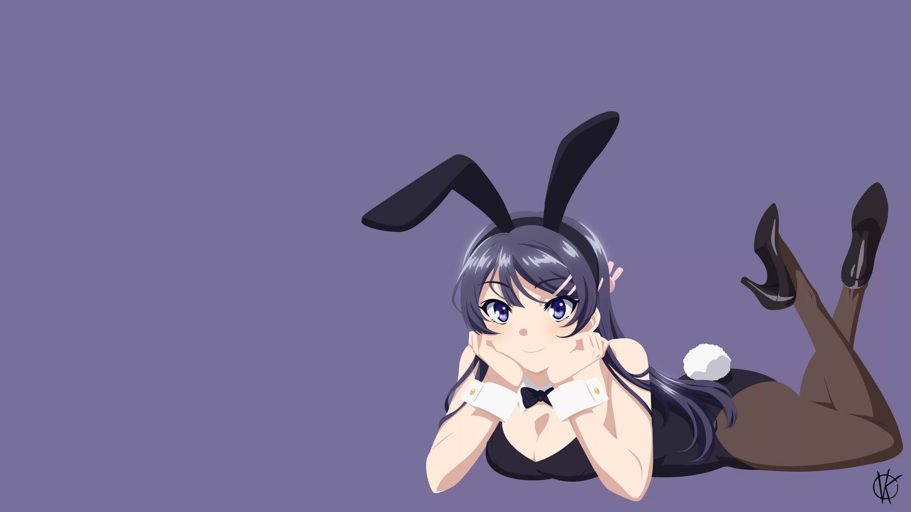 Does not dream of bunny girl senpai. Девочка зайка эндинг. Девочка зайка эндинг. Эндинг ольги. Май сакурадзима банни герл.