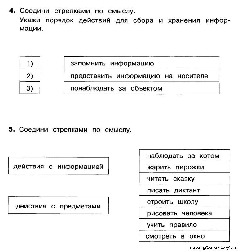 Контрольная по информатике 5 класс ответы