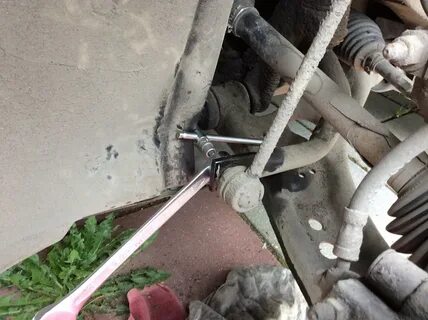 Замена передних стабилизаторов шкода а5