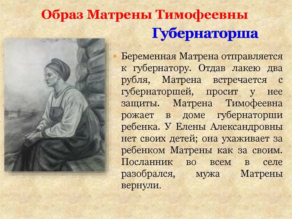 Матрена тимофеевна кому на руси глава. Портрет матрёны тимофеевны корчагиной. матрёна тимофеевна корчагина характеристика. образ матрены тимофеевны. внешность матрены тимофеевны.