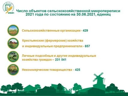 Итоги сельского хозяйства