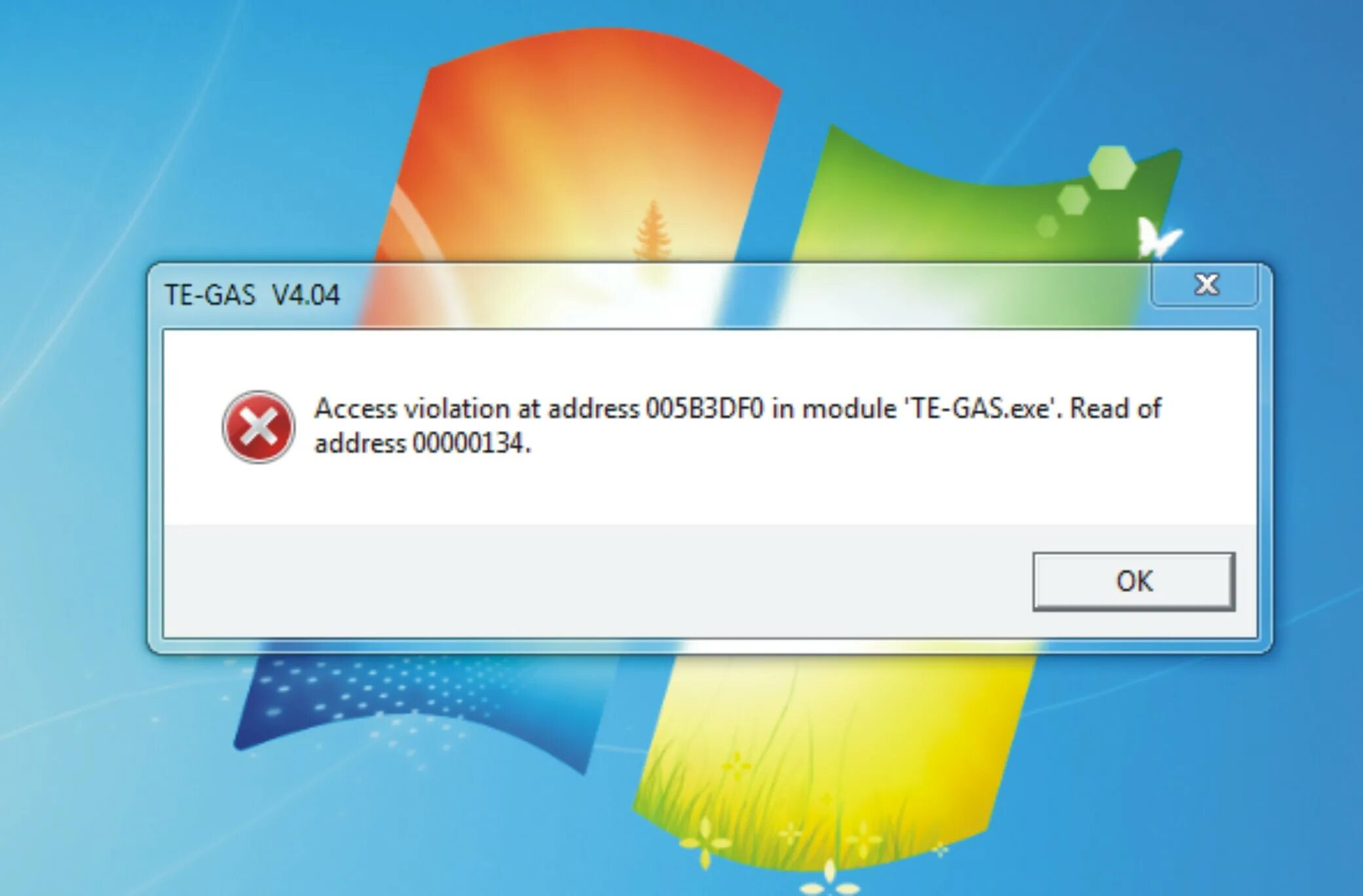Ошибка Windows. Ошибка при запуске приложения. Окно ошибки Windows. Ошибка установки программы.