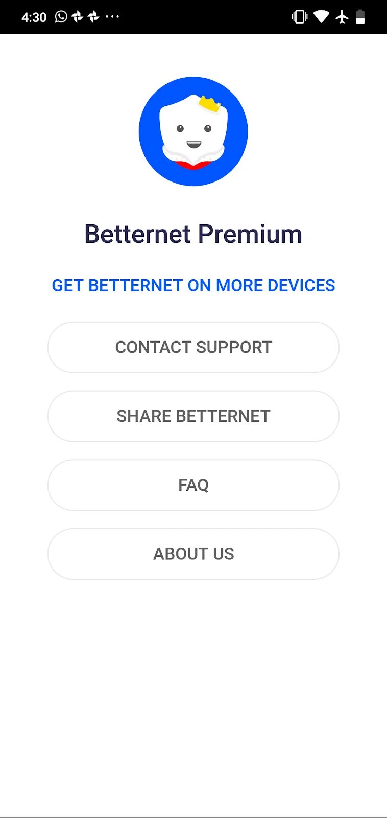 Betternet на андроид. Betternet.