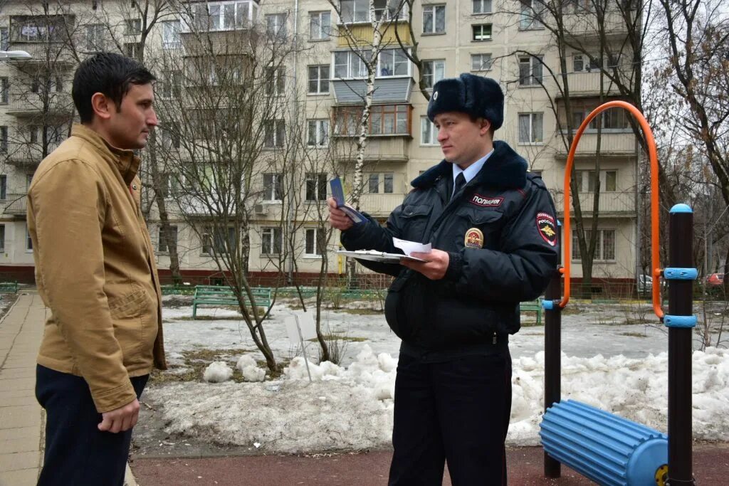 Проверка участковых уполномоченных полиции