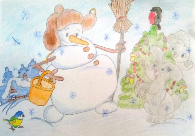 Детские рисунки на тему зима. Зимняя фантазия рисунок 2 класс. Конкурс рисунков зимние узоры. На конкурс зимние фантазии для дошкольников. Как нарисовать зимний пейзаж.