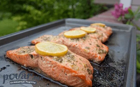 Как вкусно приготовить семгу в духовке фото Картинки РЕЦЕПТ ФОРЕЛИ ЗАПЕЧЕННОЕ В ФОЛЬГЕ
