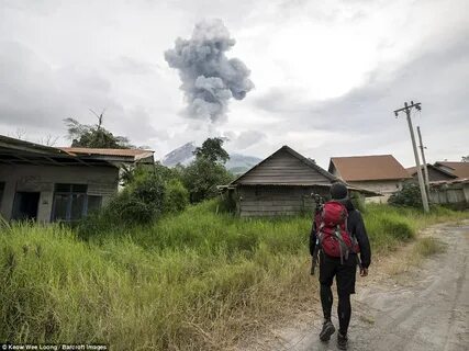 Villagers to cope after the volcano destroyed