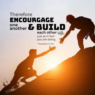 On one another