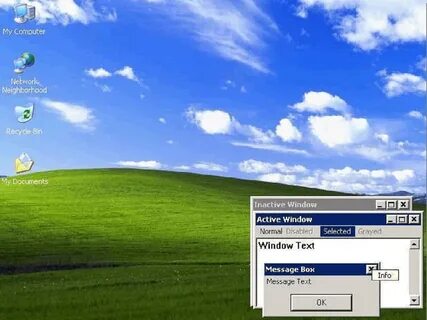 Windows xp english
