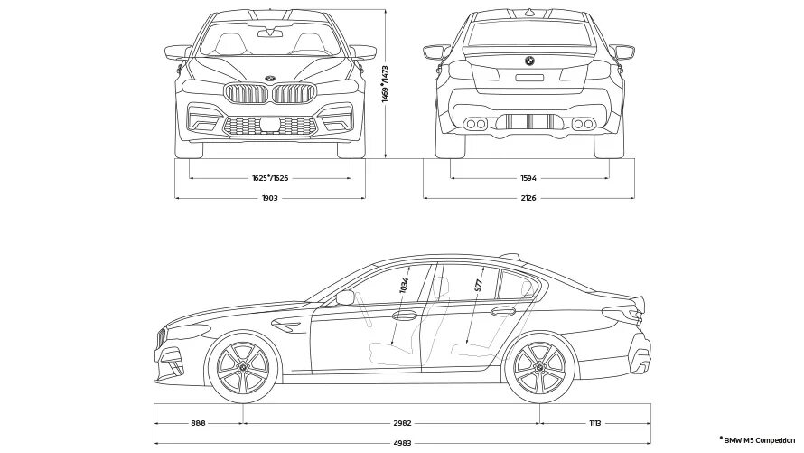 Бмв 4 размер. Bmw m5 f90 чертеж. bmw 5 габариты. бмв 520 габариты. чертеж бмв м5 ф90.