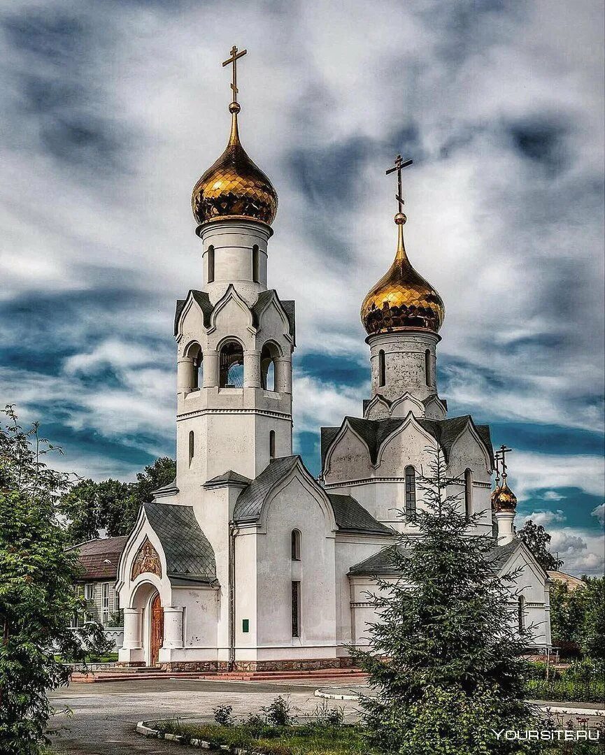 Церковь храм Новорижское шоссе. Церковь Красноярск.