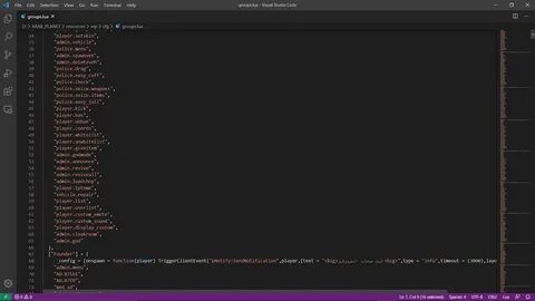 Menu default