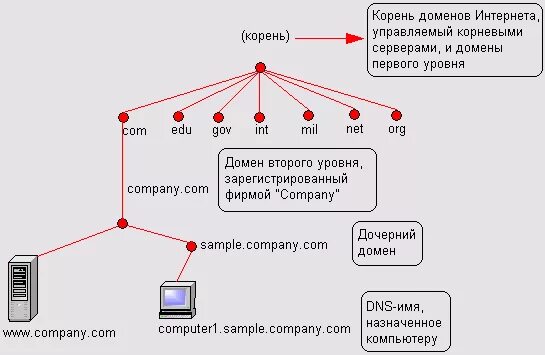 Какой сервер домена. Иерархическая структура DNS-серверов. Система доменных имен DNS структура. DNS доменная система имен схема. Структура доменов DNS.