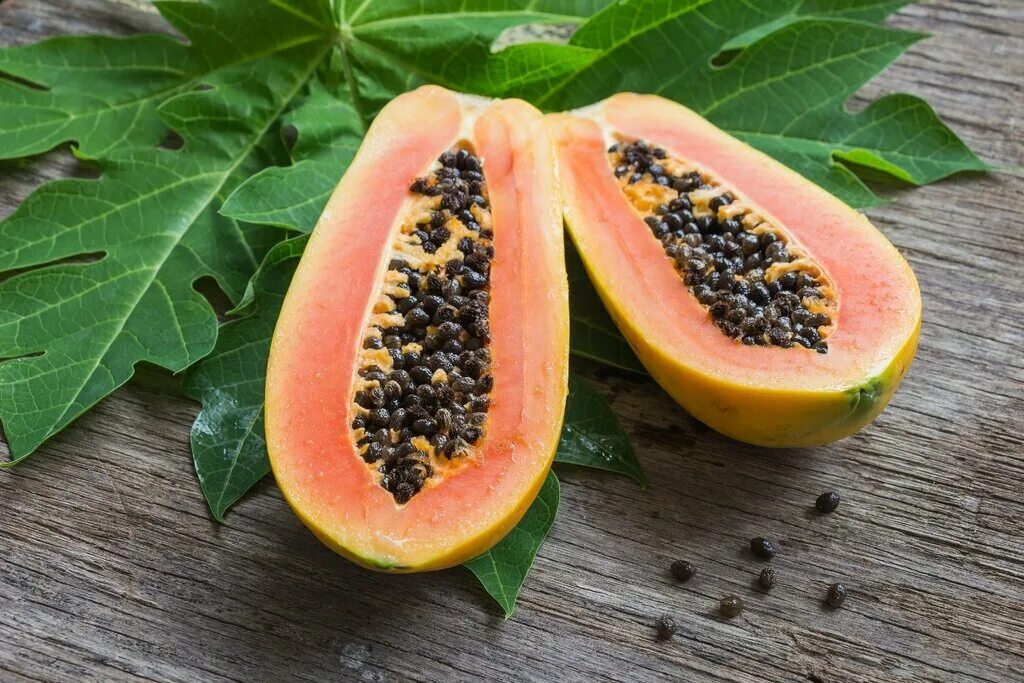 Baked Stuffed Papaya Recette Papaye, Alimentation diabète, Recettes minceur