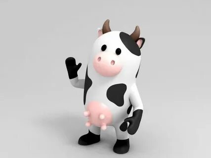 Animation 3d milk