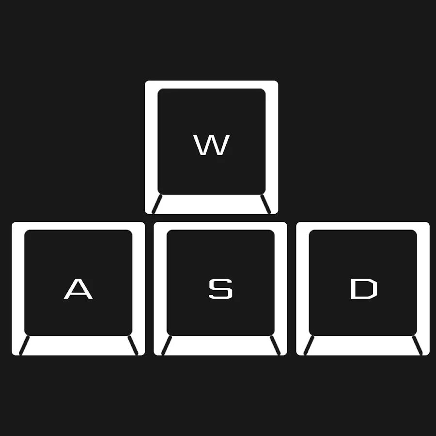 Wasd стрелки. Кнопки WASD. Клавиши w a s d. Кнопка WASD на клавиатуре. W A S D кнопки для клавиатуры.