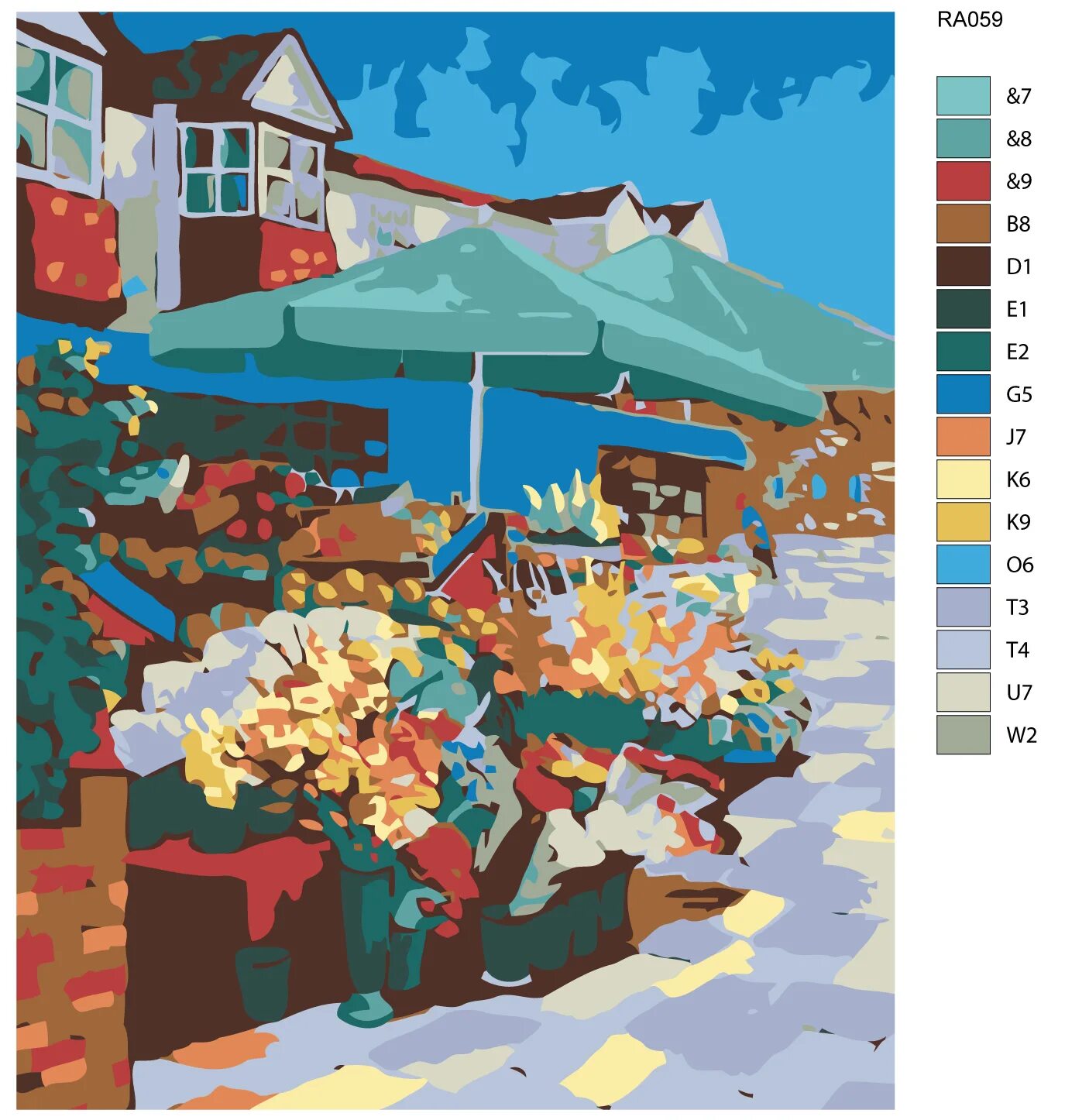 Painting by numbers