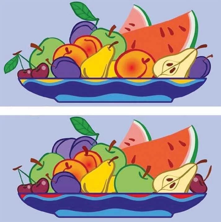 Найди отличия фрукты. Найди отличия овощи и фрукты. Найди 5 отличий для детей фрукты. Найди отличия овощи и фрукты для дошкольников.