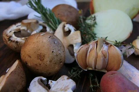 Garlic mushrooms