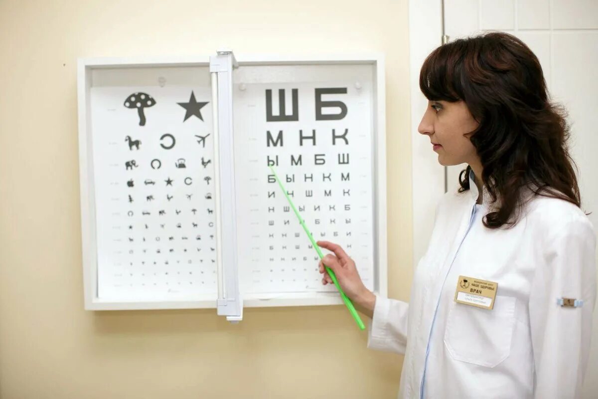 Проверка зрения. Окулист. Обследование зрения. Офтальмолог проверка зрения. Проявить доктор