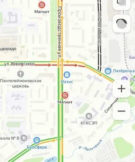 Карта кирова производственная