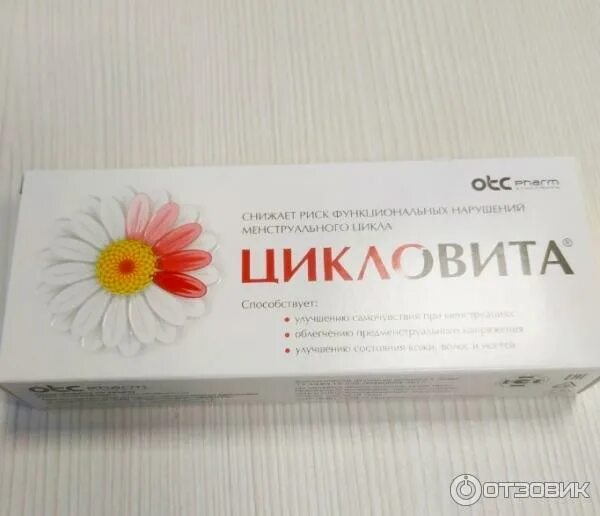 После приема цикловиты. После приема цикловиты