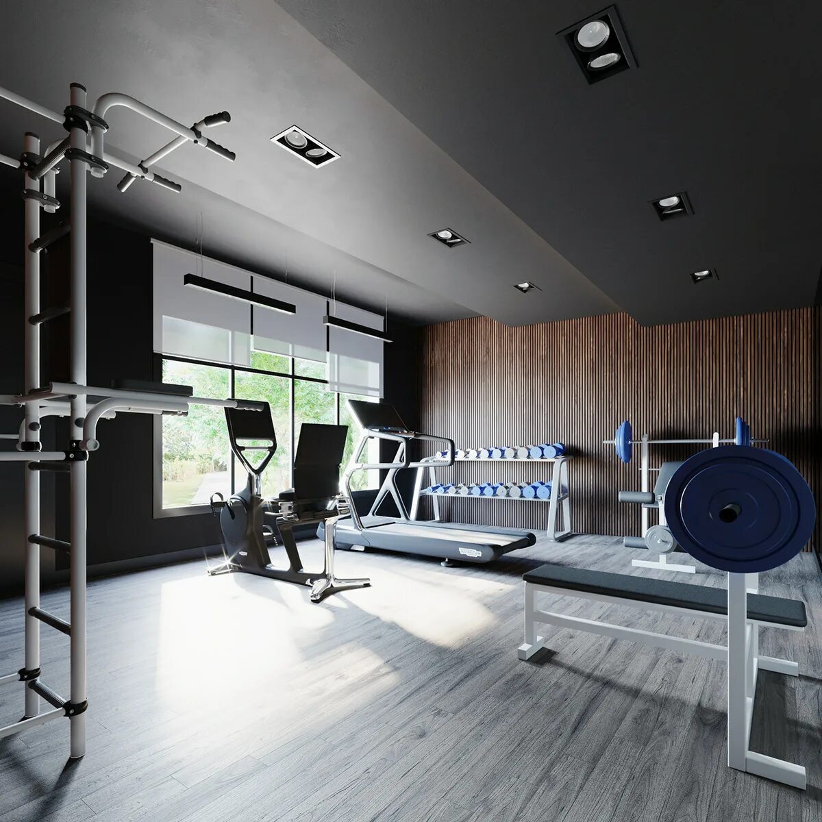 Play gym. Home gym design black red. fe room gym. gym design dark. play gum.