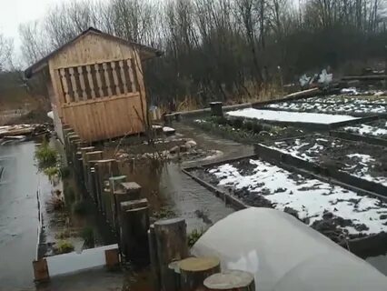 Огороды на реке